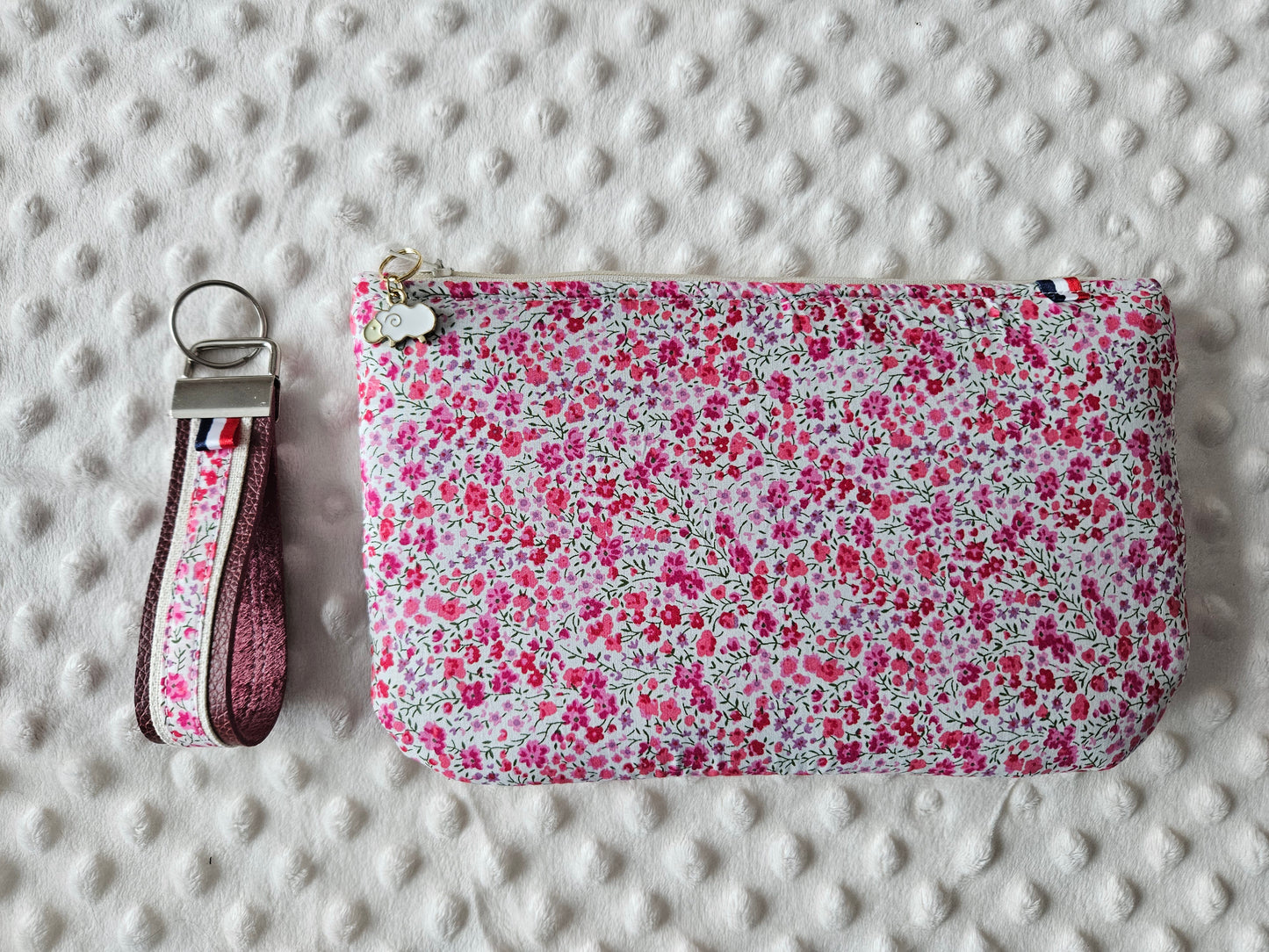 Pochette liberty rose