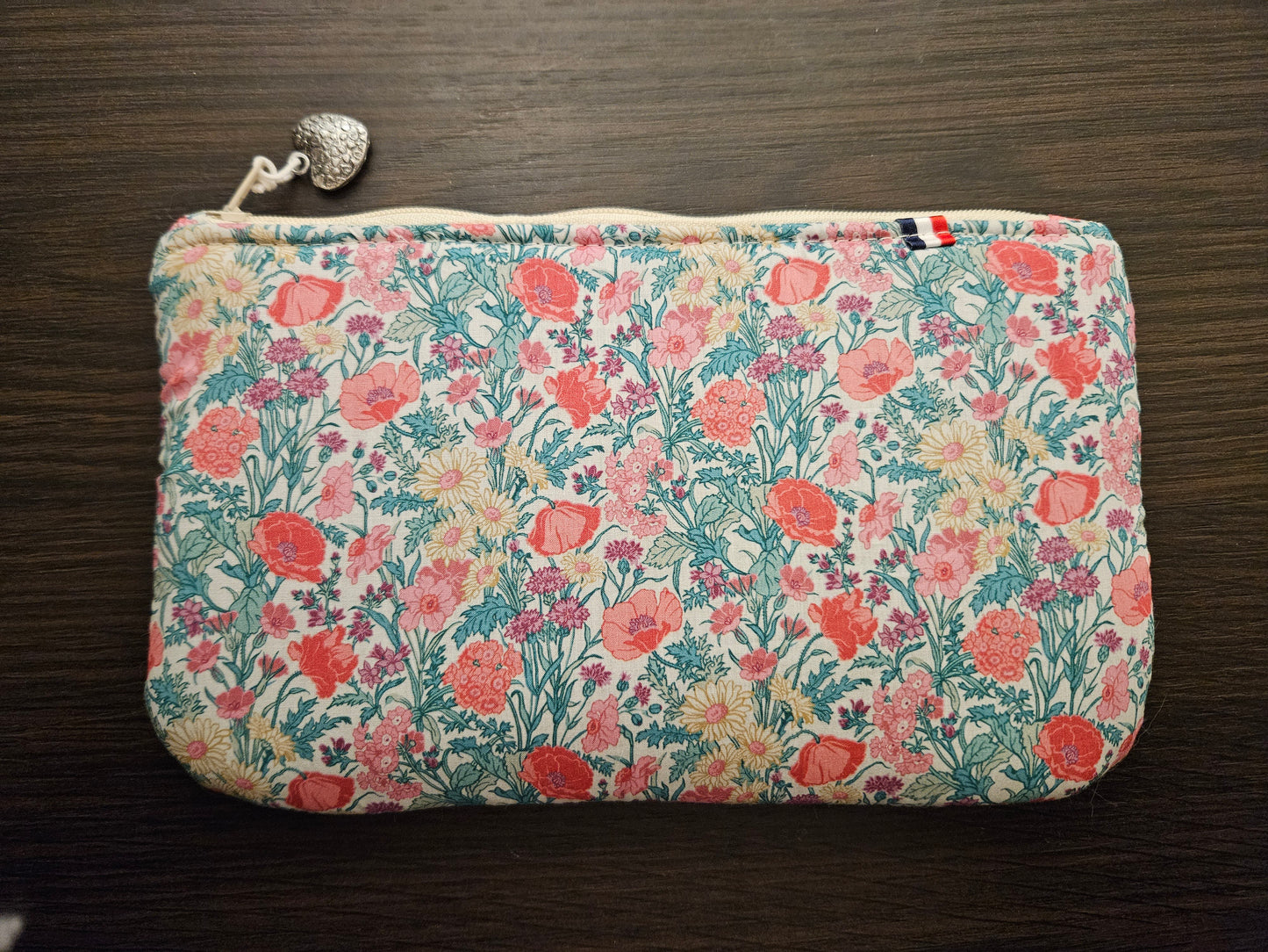 Pochette fleurie liberty